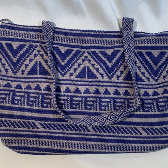 HANDMADE Lined Crochet Bag - Picture 2 of 9